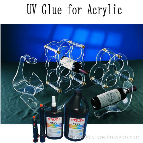 Transparent UV Curing Chinese Glue Top Quality